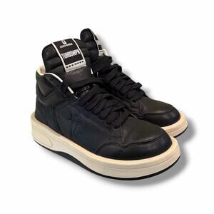 Converse x Rick Owens DRKSHDW TURBOWPN Sneaker ‘Black Cream’ | Size 10.5M